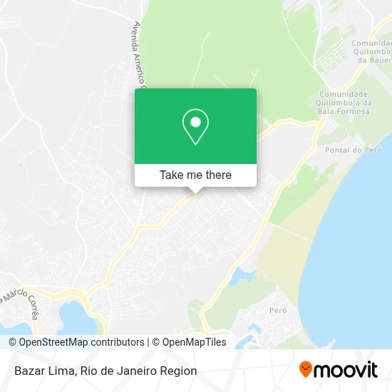 Bazar Lima map