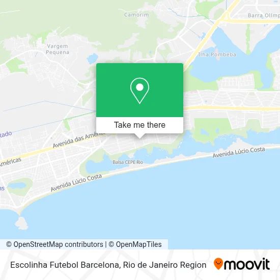 Escolinha Futebol Barcelona map