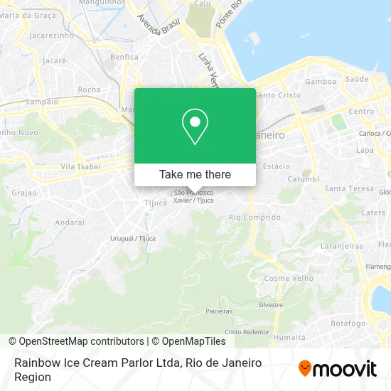 Rainbow Ice Cream Parlor Ltda map