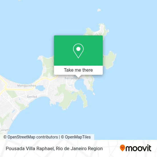 Pousada Villa Raphael map