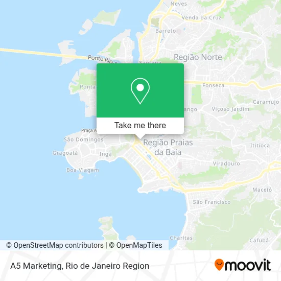 A5 Marketing map