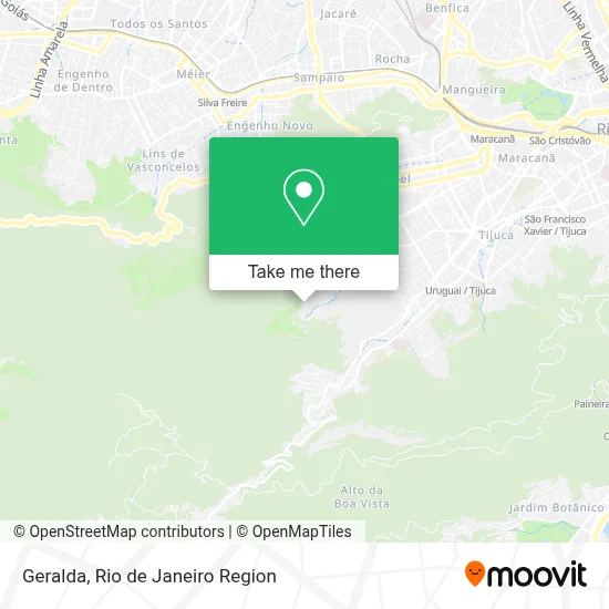 Geralda map