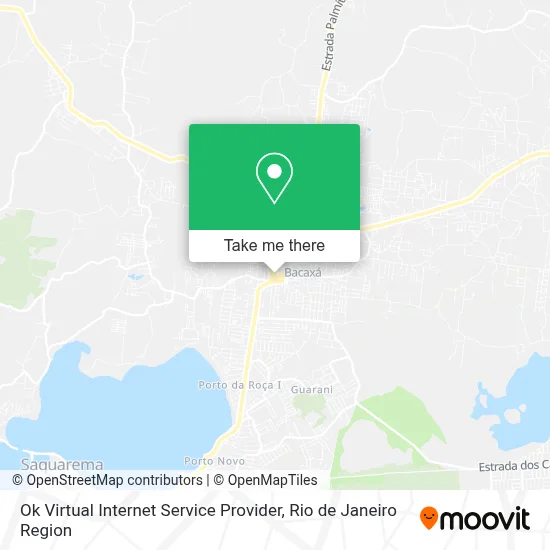 Ok Virtual Internet Service Provider map