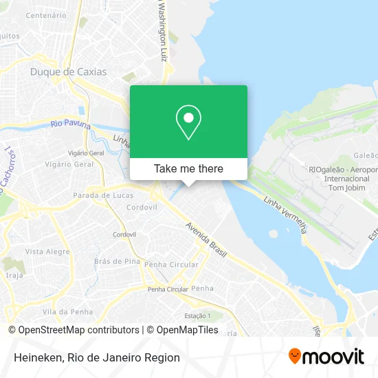 Heineken map