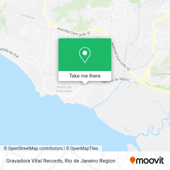 Gravadora Vital Records map