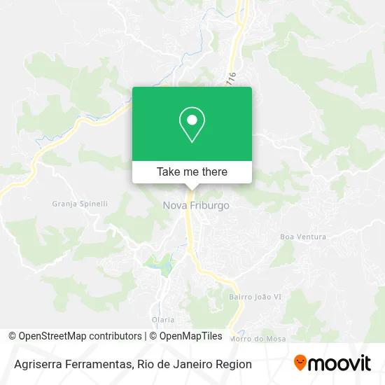 Agriserra Ferramentas map