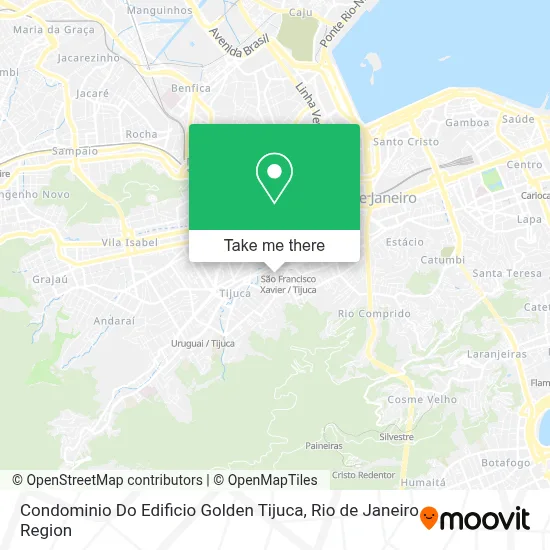 Condominio Do Edificio Golden Tijuca map
