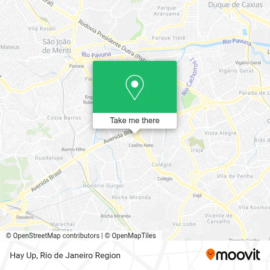 Hay Up map