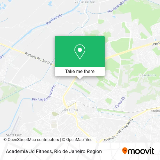 Academia Jd Fitness map