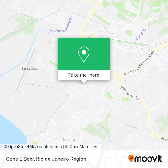 Cone E Beer map