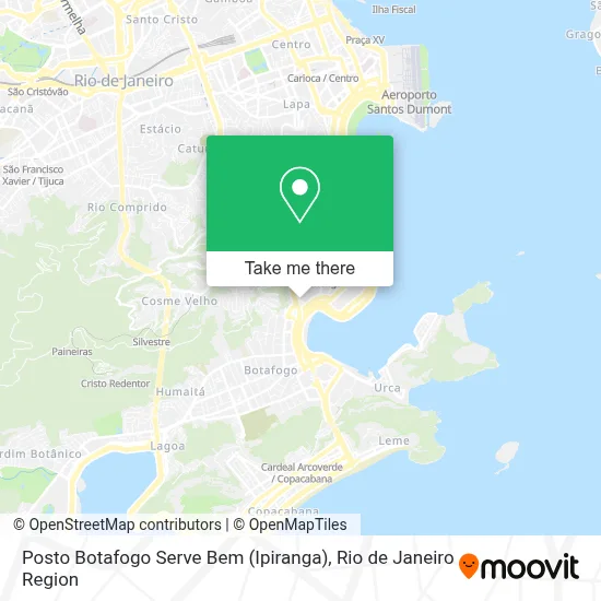 Posto Botafogo Serve Bem (Ipiranga) map