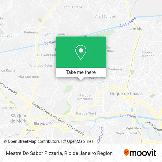 Mestre Do Sabor Pizzaria map