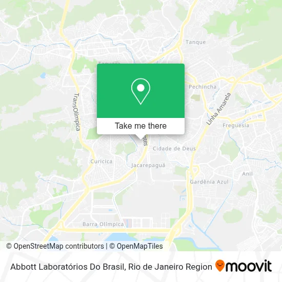 Abbott Laboratórios Do Brasil map