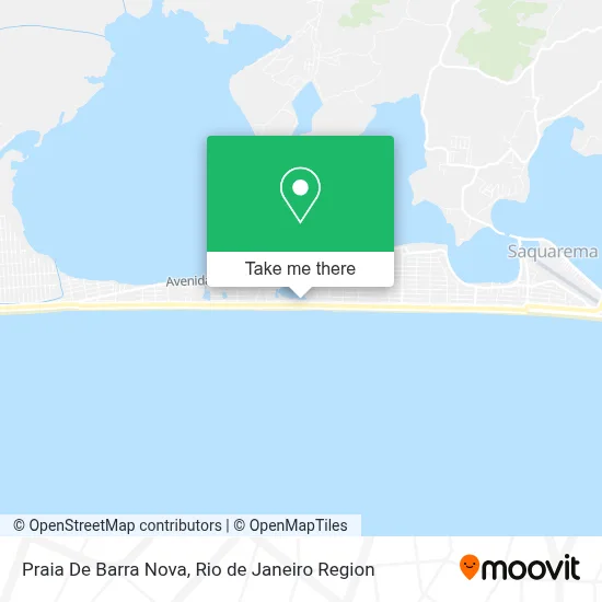 Praia De Barra Nova map