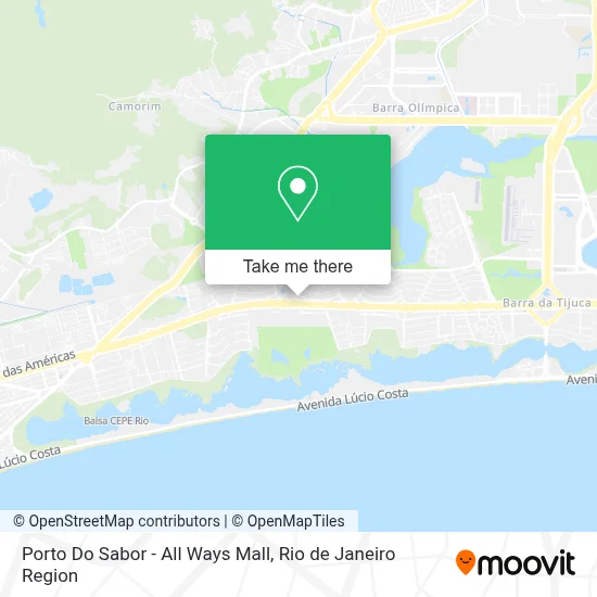 Porto Do Sabor - All Ways Mall map