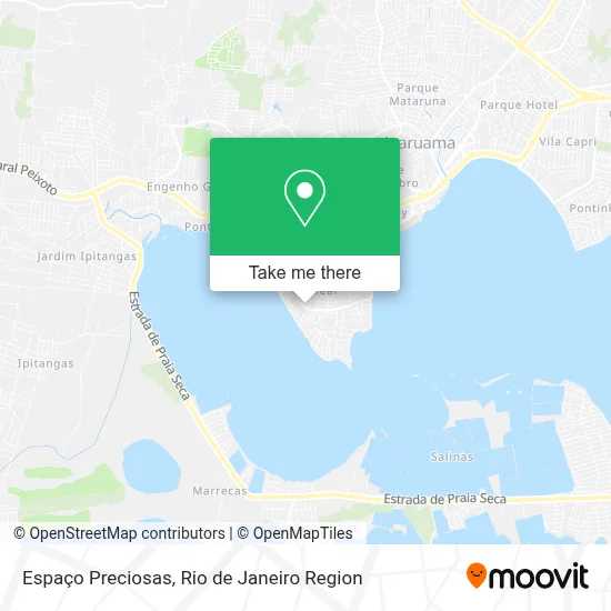 Espaço Preciosas map