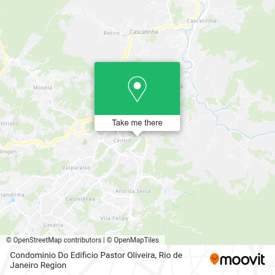 Condominio Do Edificio Pastor Oliveira map