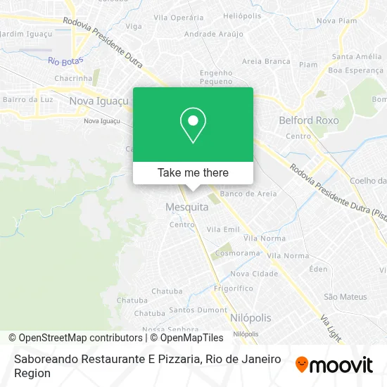 Saboreando Restaurante E Pizzaria map