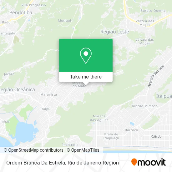 Ordem Branca Da Estrela map