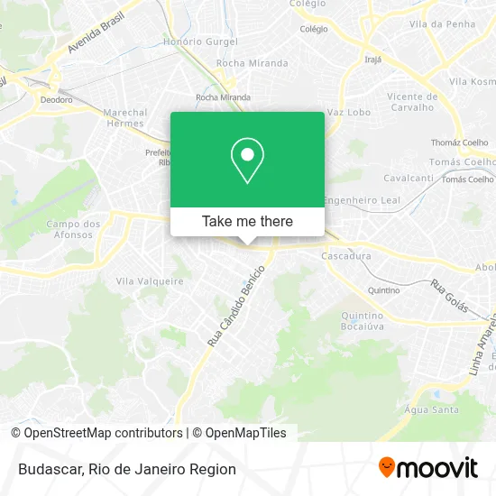 Budascar map