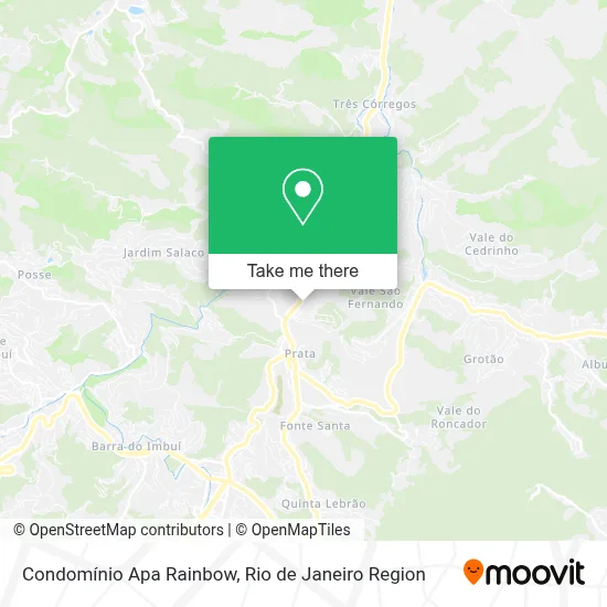 Condomínio Apa Rainbow map