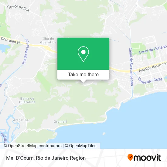 Mel D'Oxum map