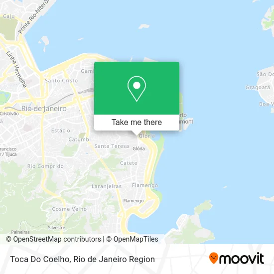 Toca Do Coelho map