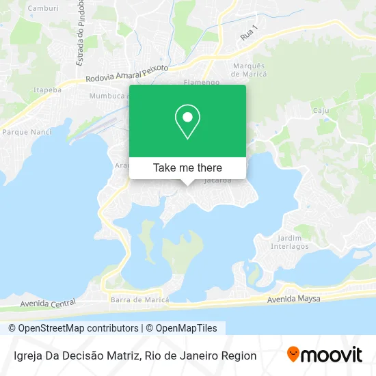 Igreja Da Decisão Matriz map
