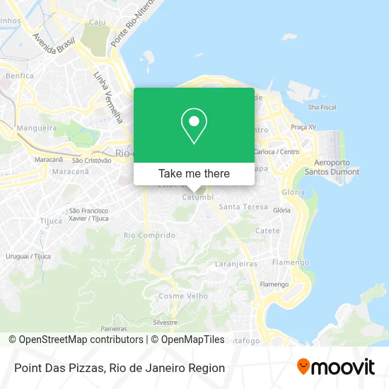 Point Das Pizzas map