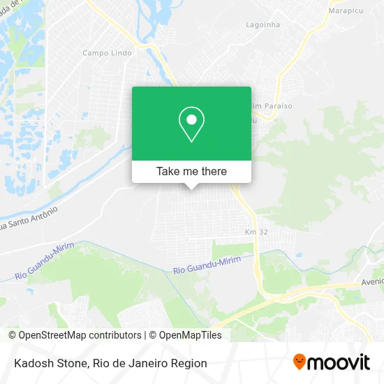 Kadosh Stone map