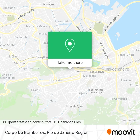 Corpo De Bombeiros map