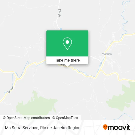 Ms Serra Servicos map