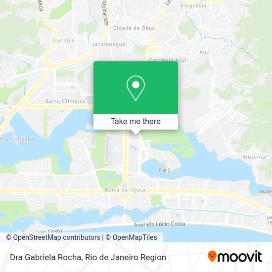 Dra Gabriela Rocha map