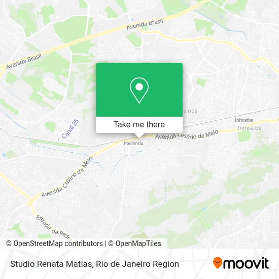 Studio Renata Matias map