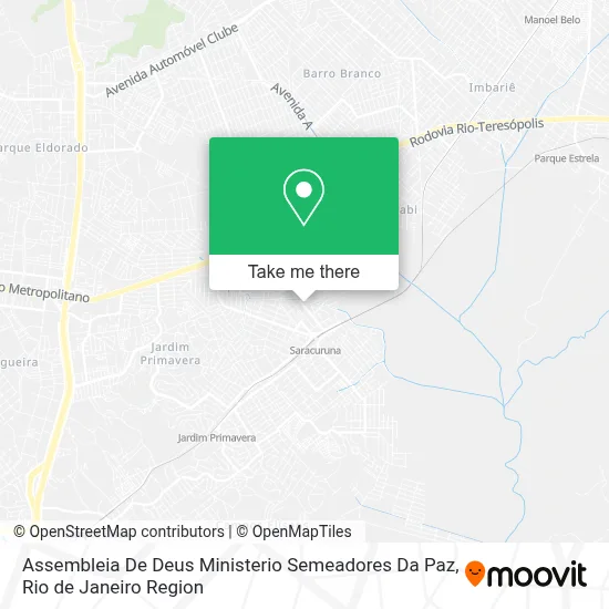 Assembleia De Deus Ministerio Semeadores Da Paz map