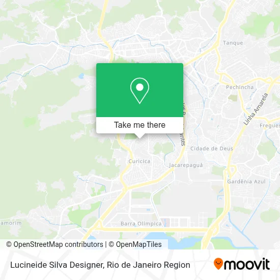 Lucineide Silva Designer map