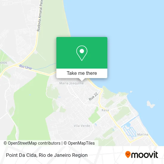 Point Da Cida map