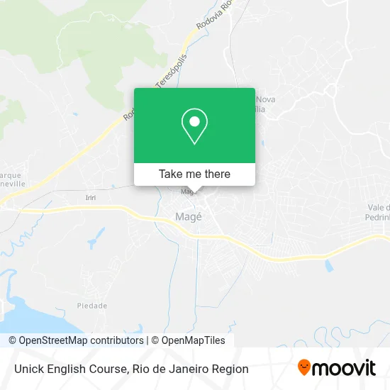 Unick English Course map