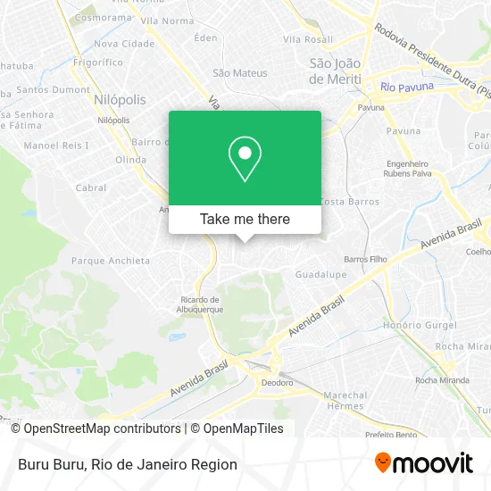 Buru Buru map