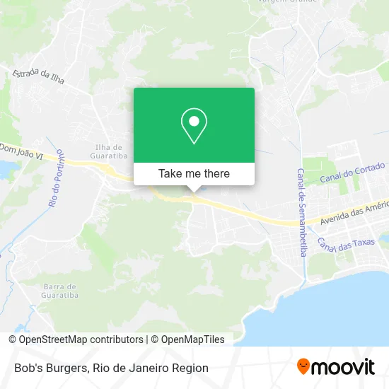 Bob's Burgers map