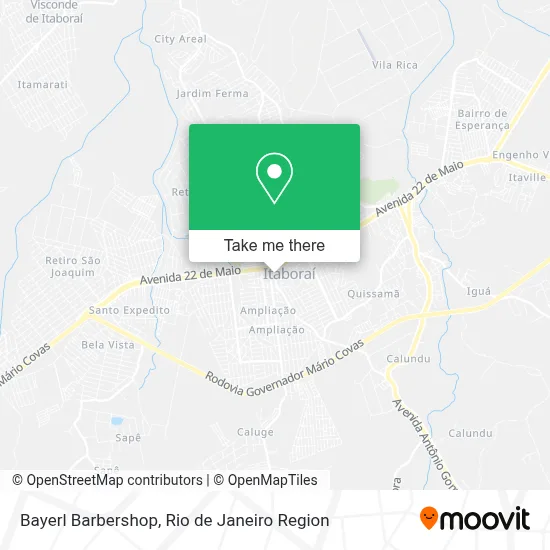 Bayerl Barbershop map