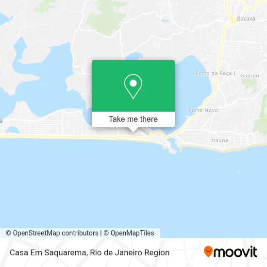 Casa Em Saquarema map