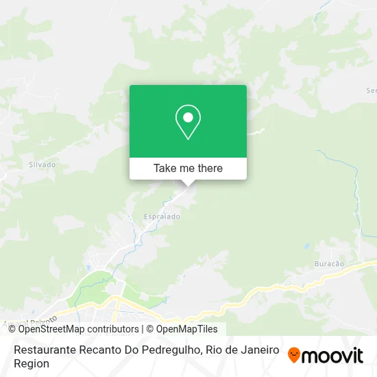 Restaurante Recanto Do Pedregulho map