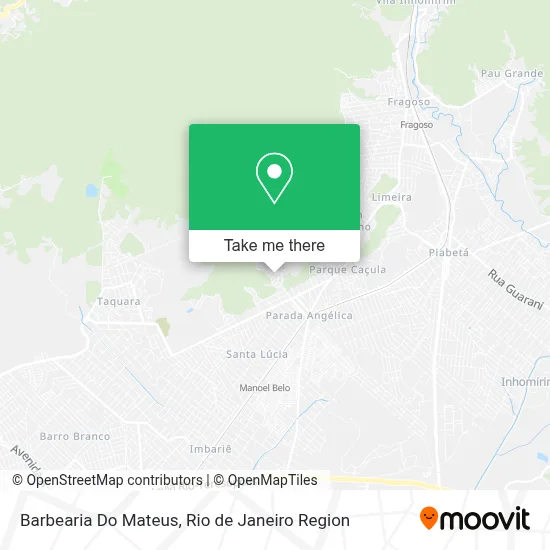 Barbearia Do Mateus map