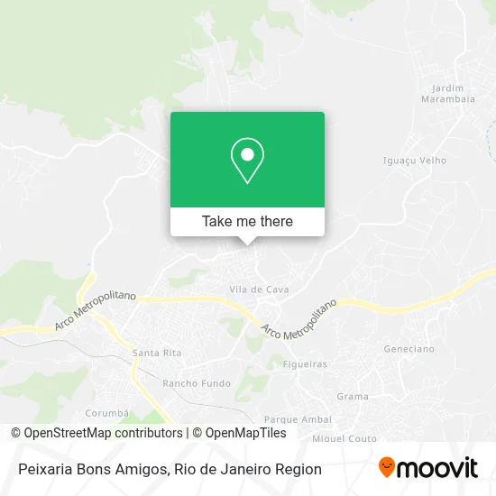 Peixaria Bons Amigos map