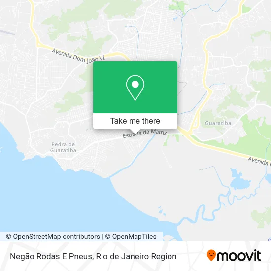 Negão Rodas E Pneus map