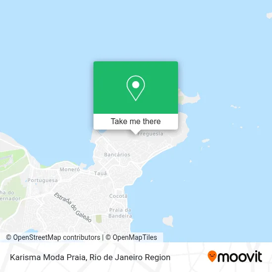 Karisma Moda Praia map
