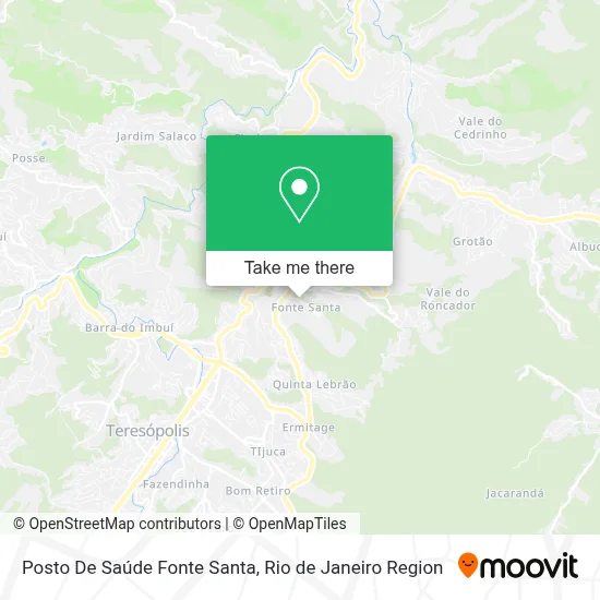 Posto De Saúde Fonte Santa map