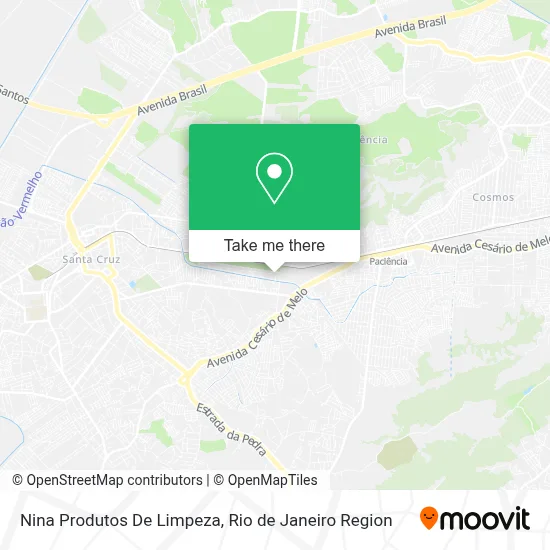 Nina Produtos De Limpeza map