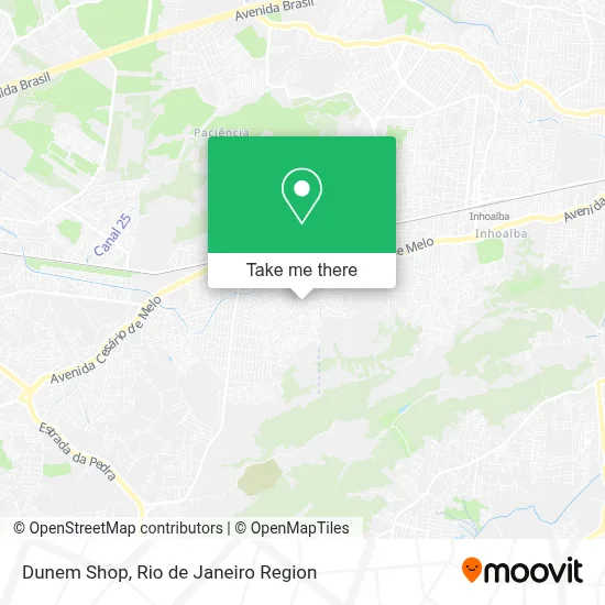 Dunem Shop map